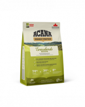 ACANA Grasslands Dog Hrana uscata caini, cu miel si rata 2 kg