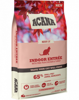 ACANA Indoor Entrée Cat hrana uscata pentru pisici de interior 4,5 kg