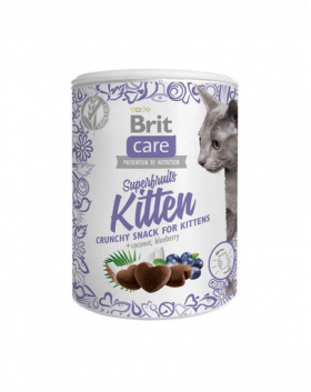 BRIT Care Cat Snack Superfruits Kitten recompense pentru pisoi 100 g