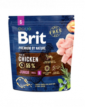 BRIT Premium By Nature Junior Small S 1 kg