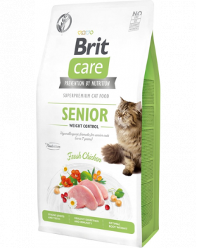 BRIT Care Cat Grain-Free Senior Weight Control hrana uscata pisici senioare sau sterilizate 400 g