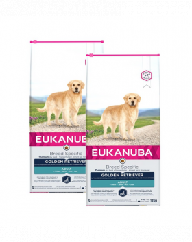 EUKANUBA Adult Breeds Specific Golden Retriever Chicken Hrana uscata caini adulti, cu pui 24 kg (2 x 12 kg)