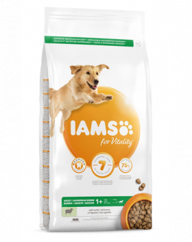 IAMS For Vitality Hrana uscata cu miel pentru cainii adulti de talie mare 12kg