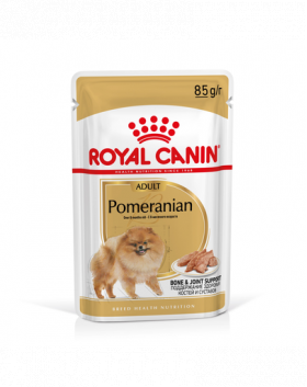 ROYAL CANIN Pomeranian Adult hrana umeda caini adulti din rasa Pomeranian 12x85g