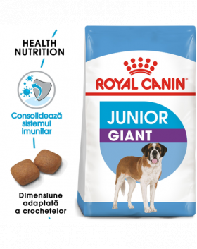 Royal Canin Giant Junior hrana uscata caine junior etapa 2 de crestere 30 kg (2 x 15 kg)