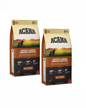 ACANA Adult Large Breed hrana uscata caini adulti de talie mare 22.8 kg (2 x 11.4 kg)