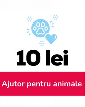 Ajutor pentru animale aflate in dificultate 10 lei