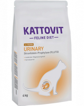 KATTOVIT Feline Diet Urinary Chicken hrana uscata dietetica pentru pisici cu afectiuni urinare, cu pui 4 kg