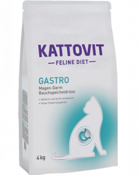 KATTOVIT Feline Diet Gastro hrana uscata dietetica pentru pisici cu afectiuni gastrointestinale 4 kg