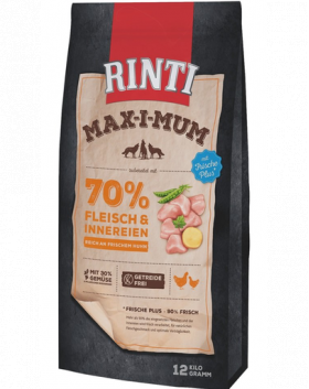 RINTI MAX-I-MUM Chicken hrana uscata pentru caini adulti, cu pui 12 kg