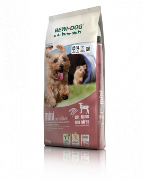 BEWI DOG Mini Sensitive Hrana uscata caini adulti de talie mica, cu miel si mei 12,5 kg