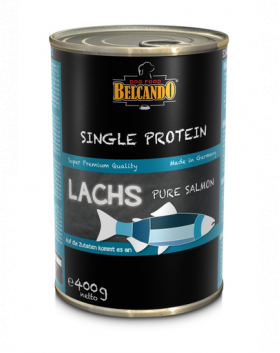 BELCANDO Single Protein hrana umeda pentru caini, cu somon, 400 g