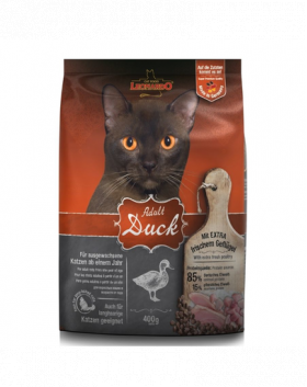 LEONARDO Adult Duck &amp; Rice hrana uscata pisici adulte, cu rata si orez 0,4 kg