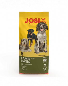 JOSERA JosiDog Lamb Basic hrana caini adulti, cu miel 15kg