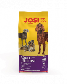 JOSERA JosiDog Adult Sensitive hrana uscata caini adulti 15 kg potrivit pentru sistem digestiv sensibil