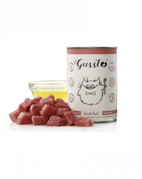 GUSSTO Cat Fresh Beef CARNE PROASPATA DE VITA 400 g