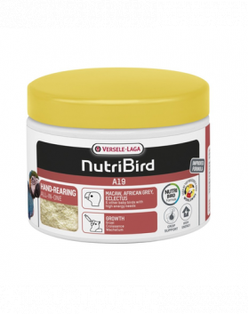 VERSELE-LAGA Nutribird A19 Hrana completa pentru hranirea puilor de pasare cu cerinte energetice ridicate 800 g