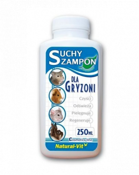 BENEK Natural-Vit Sampon uscat pentru rozatoare 250 ml