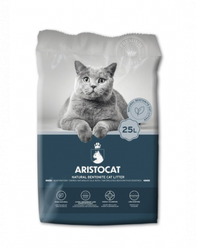 ARISTOCAT Bentonite Plus Nisip pentru litiera pisicilor, din bentonita 25 L