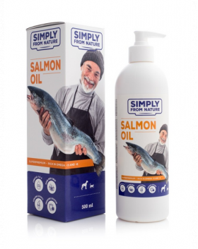 SIMPLY FROM NATURE Salmon oil Ulei de somon pentru caini si pisici 500 ml