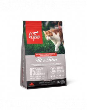 ORIJEN Fit &amp; Trim Cat Hrana uscata pentru pisici adulte predispuse la supraponderabilitate, cu pui 1.8 kg