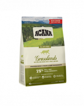 ACANA Grasslands hrana uscata pentru pisici de toate varstele 1,8 kg