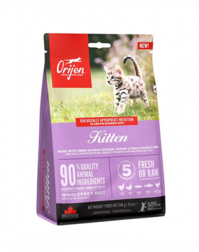 ORIJEN Kitten Chicken hrana uscata pentru pui de pisici, cu pui 1,8 kg