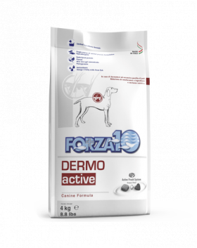 FORZA 10 Dermo Active Dieta Dieta veterinara pentru caini adulti cu probleme dermatologice 4 kg