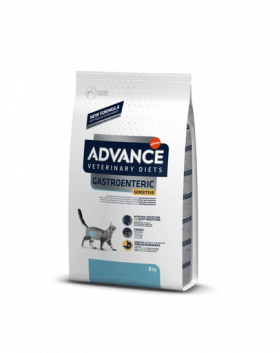 ADVANCE DIET Gastroenteric Sensitive 8kg hrana dietetica sensibilitati alimentare, pentru pisici