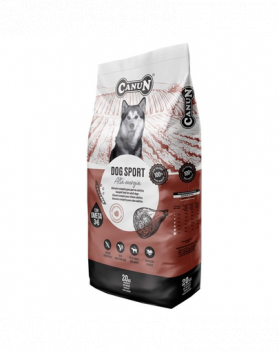 CANUN Dog Sport 20 kg cu vita, pentru caini sportivi si energici