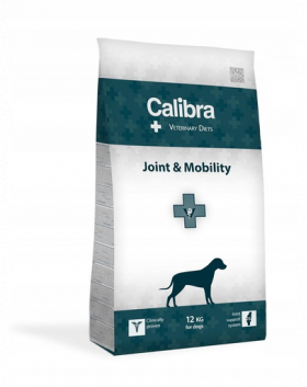 CALIBRA Veterinary Diet Dog Joint &amp; Mobility Dieta veterinara pentru caini adulti, sustinerea articulatiilor si oaselor 12 kg