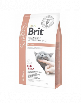 BRIT Veterinary Diets Cat Renal Dieta veterinara pentru pisici adulte cu insuficienta renala 2 kg