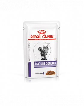 ROYAL CANIN VHN Cat Mature Consult 12 x 85g hrana umeda dietetica pentru pisici cu varsta peste 7 ani