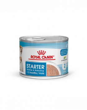 Royal Canin Starter Mouse gestatie/ lactatie pui hrana umeda catei si mame de talie mica 195 g