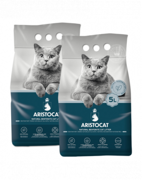 ARISTOCAT Bentonite Plus Nisip litiera pisici, din bentonita 10 l (2 x 5 l)