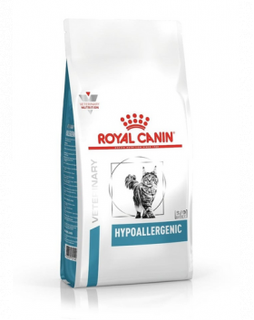 ROYAL CANIN Veterinary Cat Hypoallergenic 0,4 kg dieta veterinara pisici adulte care prezinta reactii alimentare adverse