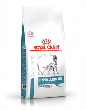 ROYAL CANIN Veterinary Dog Hypoallergenic Moderate Calorie 1,5 kg dieta veterinara caini adulti