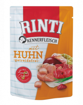 RINTI Kennerfleisch Chicken cu pui, plic hrana caini 400 g