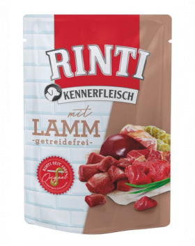 RINTI Kennerfleisch Lamb plic hrana caini, cu miel 400 g