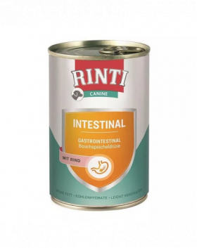 RINTI Canine Intestinal beef 400 g hrana cu vita, pentru caini