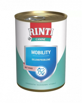 RINTI Canine Mobility beef 400 g hrana dietetica cu vita, pentru caini