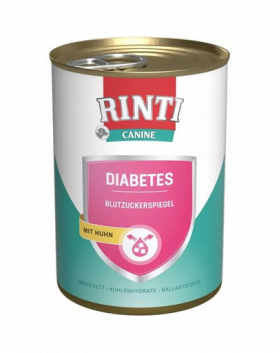 RINTI Canine Diabetes chicken 400 g hrana caini diabetici, cu pui