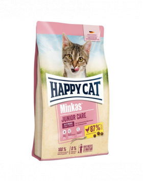 HAPPY CAT Minkas Junior Care, hrana uscata pentru pisoi, cu pui, 10 kg