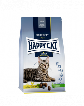 HAPPY CAT Culinary hrana uscata pentru pisici adulte, cu pasare de curte 10 kg