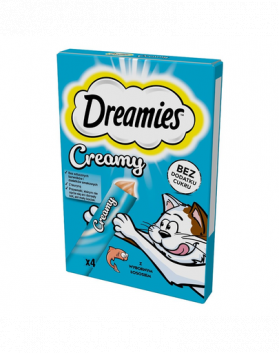 DREAMIES Tratament pentru pisici cu somon delicios 44x10g