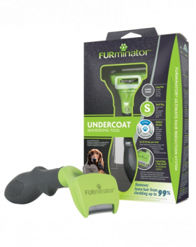 FURMINATOR Undercoat DeShedding, perie pentru caini de talie mica cu parul lung