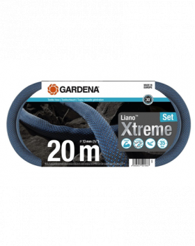 GARDENA Kit de 20 m de furtun textil Liano Xtreme