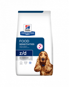 HILL'S Dog Prescription Diet z/d ActivBiome 3 kg dieta veterinara pentru caini cu probleme de piele, intolerante