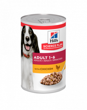 HILL'S Science Plan Canine Adult Chicken 370 g Conserva hrana umeda pentru caini adulti, cu pui