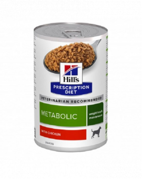 HILL'S Prescription Diet Canine Metabolic 370g hrana umeda pentru caini supraponderali